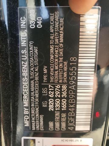 4JGFB4KB9PA955518 Mercedes-Benz Gle 350 4matic
