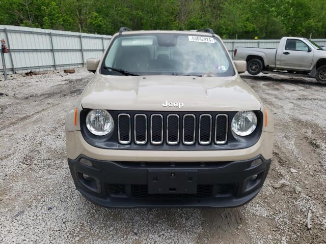 ZACCJBBT5GPE34433 Jeep Renegade Latitude