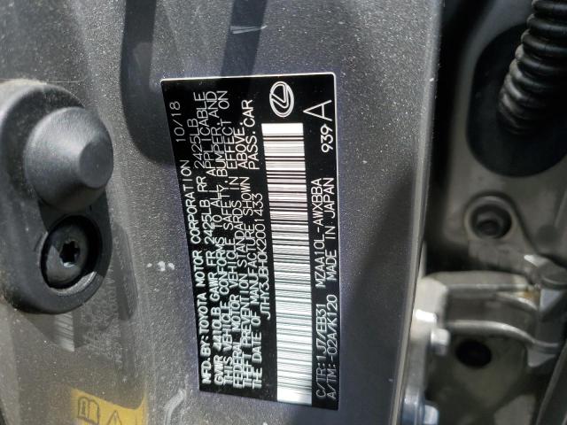 JTHY3JBH0K2001433 Lexus UX 200