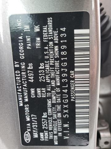 5XXGU4L39JG189134 KIA OPTIMA EX