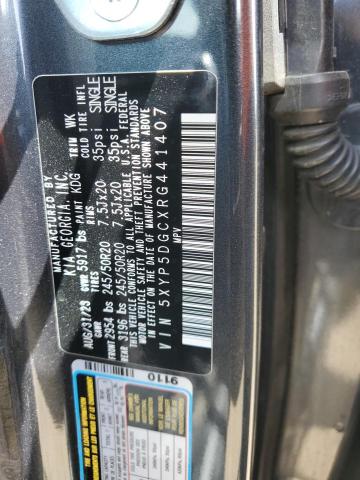 5XYP5DGCXRG441407 KIA Telluride Sx