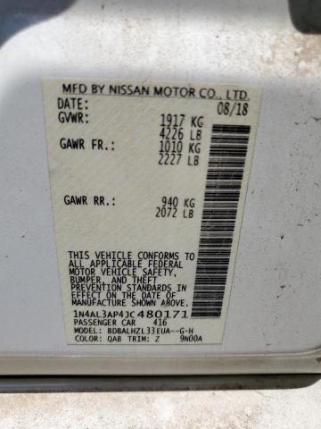 1N4AL3AP4JC480171 Nissan ALTIMA 2.5