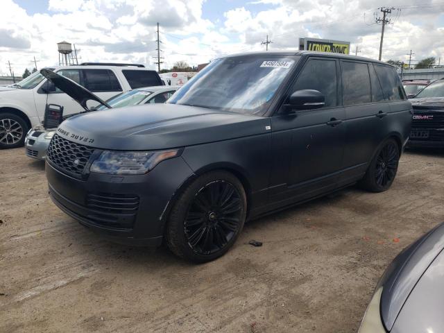 2019 Land Rover Range Rover Supercharged მანქანა იყიდება აუქციონზე, vin: SALGS2RE6KA517487, აუქციონის ნომერი: 54507584