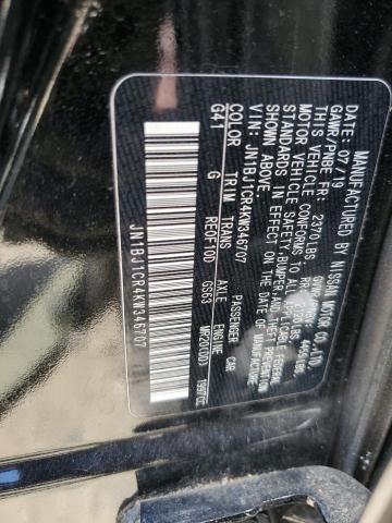 JN1BJ1CR4KW346707 Nissan Rogue Sport S