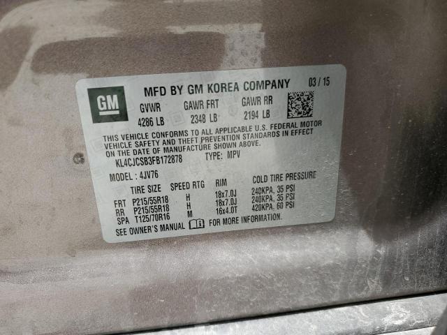 KL4CJCSB3FB172878 Buick Encore