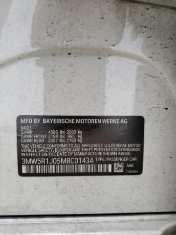 3MW5R1J05M8C01434 BMW 330I