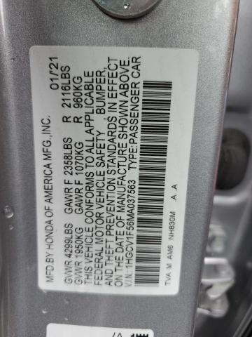 1HGCV1F56MA037563 Honda ACCORD EXL