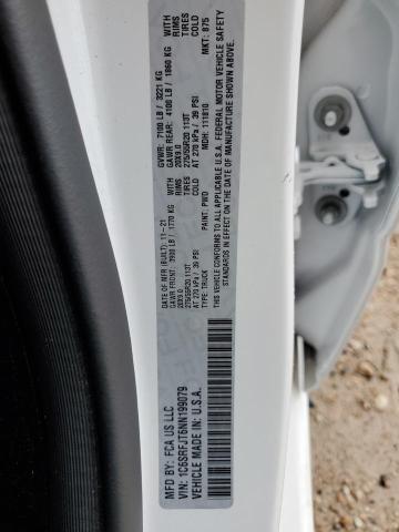 1C6SRFJT6NN199079 RAM 1500 Laie
