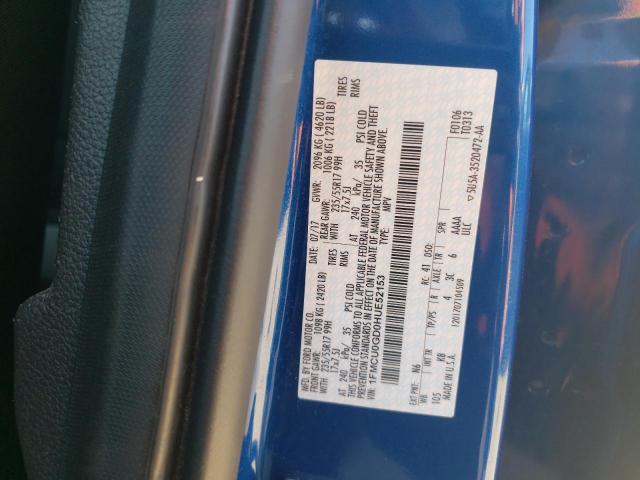 1FMCU0GD0HUE52153 Ford ESCAPE SE