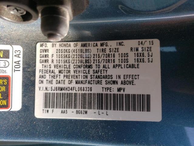 5J6RM4H34FL068336 Honda CR-V LX