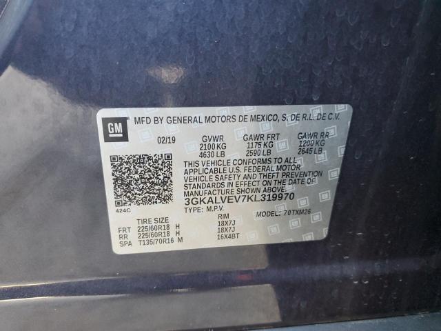 3GKALVEV7KL319970 GMC Terrain Slt