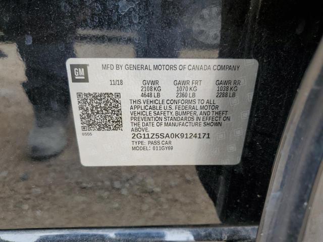 2G11Z5SA0K9124171 Chevrolet IMPALA LT