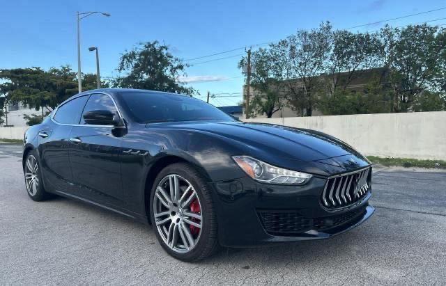 2021 Maserati Ghibli S მანქანა იყიდება აუქციონზე, vin: ZAM57YSAXM1378232, აუქციონის ნომერი: 54842814