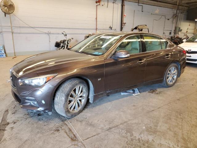 2014 Infiniti Q50 Base მანქანა იყიდება აუქციონზე, vin: JN1BV7AR4EM695196, აუქციონის ნომერი: 52888824