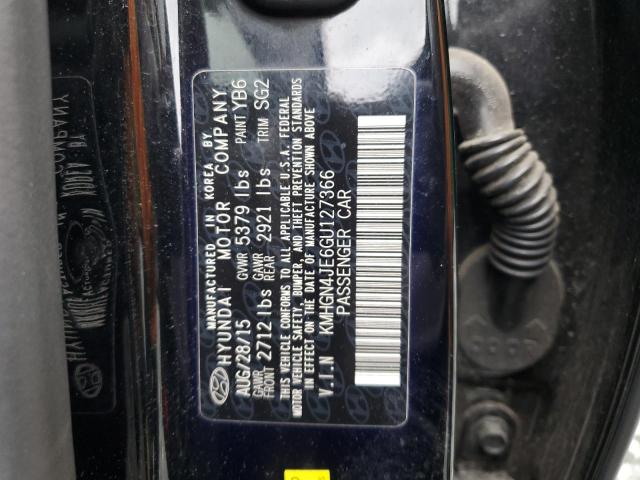 KMHGN4JE6GU127366 Hyundai Genesis 3.8l