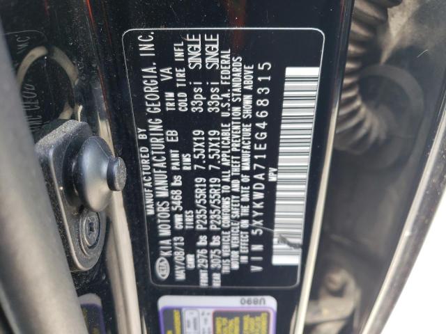 5XYKWDA71EG468315 KIA SORENTO SX