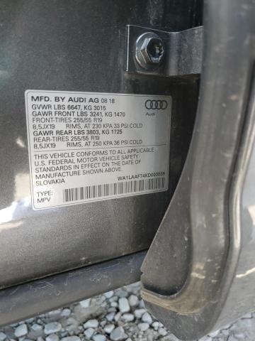 WA1LAAF74KD003039 Audi Q7 Premium Plus