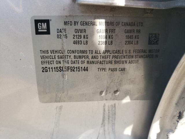 2G1115SL5F9215144 Chevrolet IMPALA LT