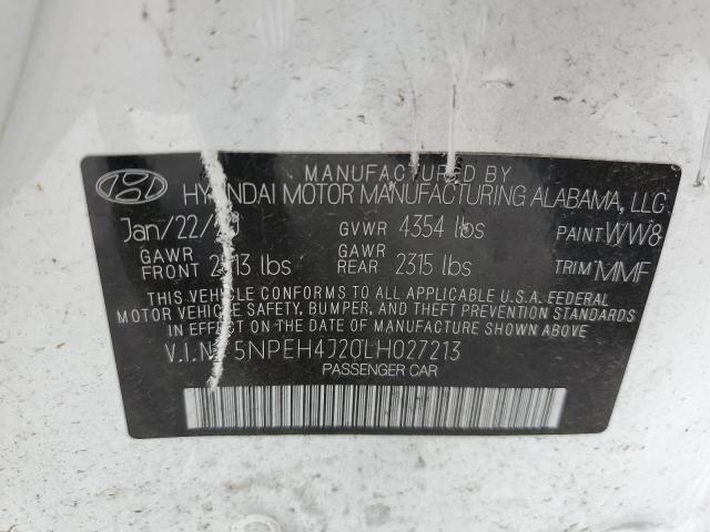 5NPEH4J20LH027213 Hyundai Sonata Limited
