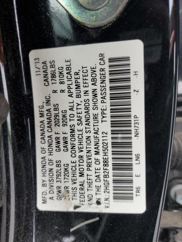 2HGFB2F88EH502112 Honda CIVIC EX
