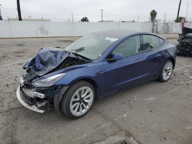 Продаж на аукціоні авто 2022 Tesla Model 3, vin: 5YJ3E1EAXNF303902, номер лоту: 55318464