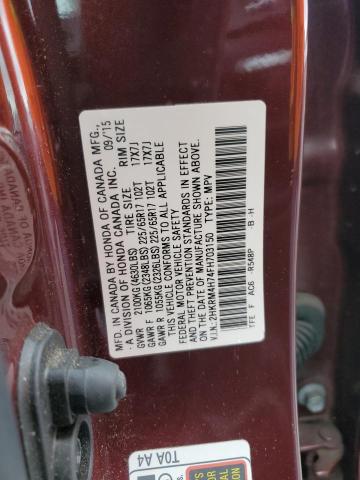 2HKRM4H74FH703150 Honda CR-V EXL