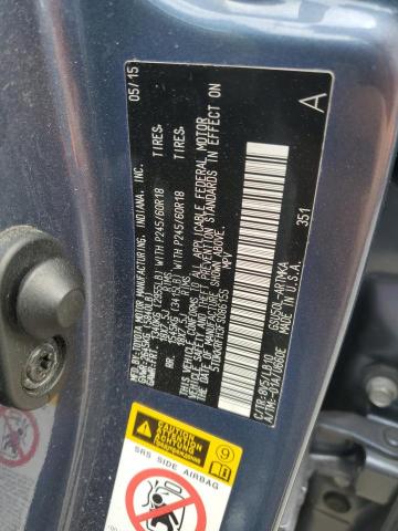5TDKKRFH3FS086155 Toyota Highlander Xle