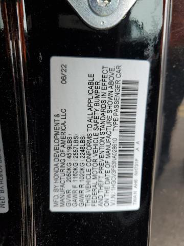 1HGCV3F53NA028610 Honda ACCORD HYB