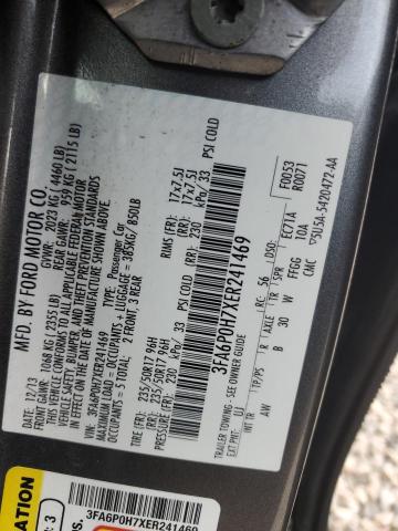 3FA6P0H7XER241469 Ford FUSION SE