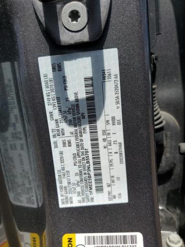 1FMEE5BP3NLB55707 Ford BRONCO BAS