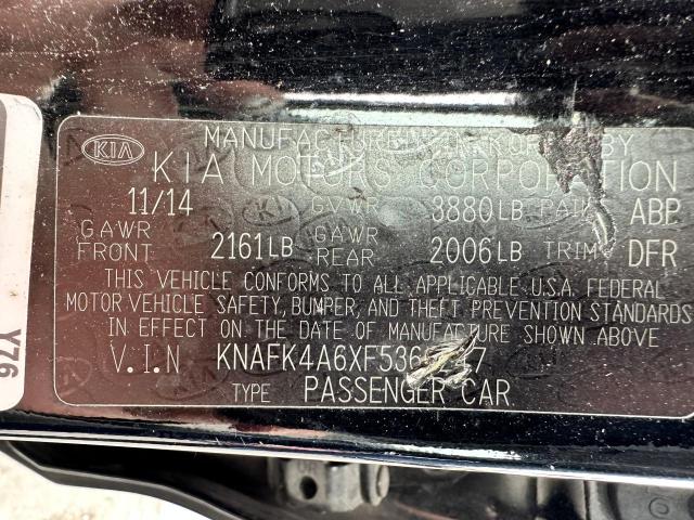 KNAFK4A6XF5366247 KIA FORTE LX