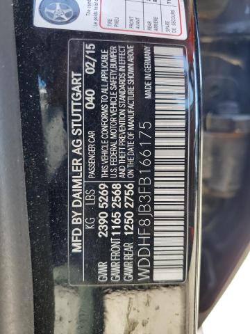 WDDHF8JB3FB166175 Mercedes-Benz E 350 4matic