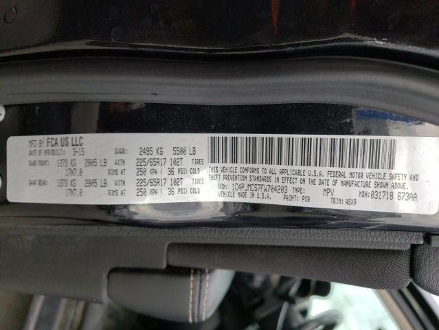 1C4PJMCS7FW704203 Jeep Cherokee Latitude