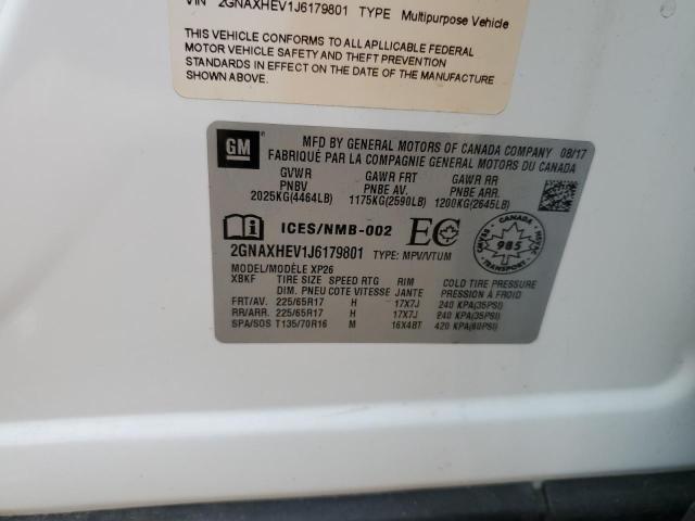 2GNAXHEV1J6179801 Chevrolet EQUINOX LS