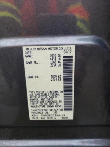 1N4BZ0CP7HC308290 Nissan LEAF S