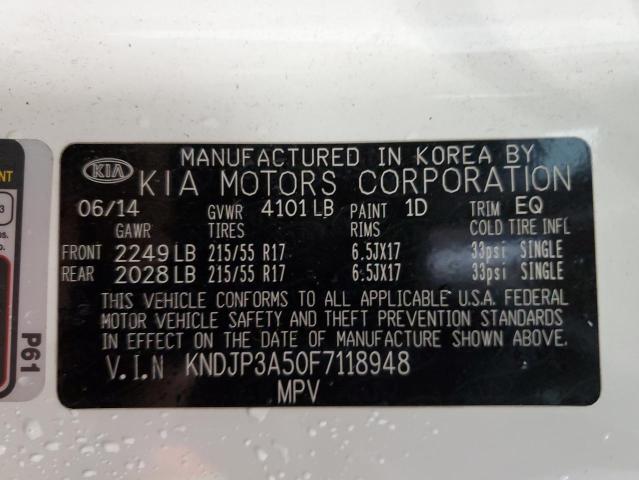 KNDJP3A50F7118948 KIA SOUL +