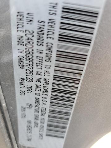 2C4RDGBG8FR725133 Dodge Grand Caravan Se