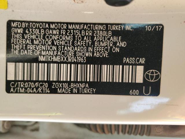 NMTKHMBXXJR041963 Toyota C-HR XLE