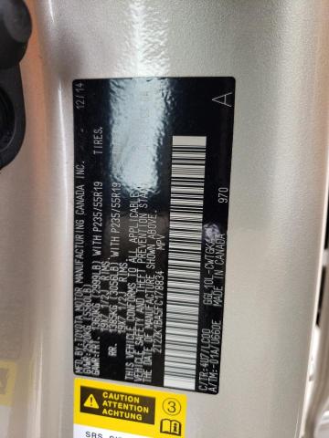 2T2ZK1BA5FC178834 Lexus RX 350