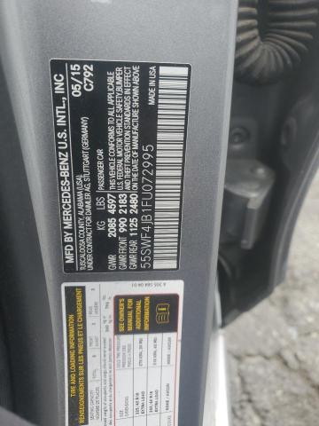 55SWF4JB1FU072995 Mercedes-Benz C 300