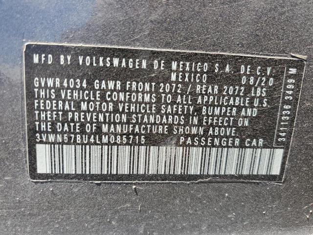 3VWN57BU4LM085715 Volkswagen JETTA S