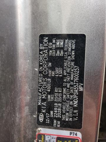 KNDJP3A55J7600257 KIA SOUL +