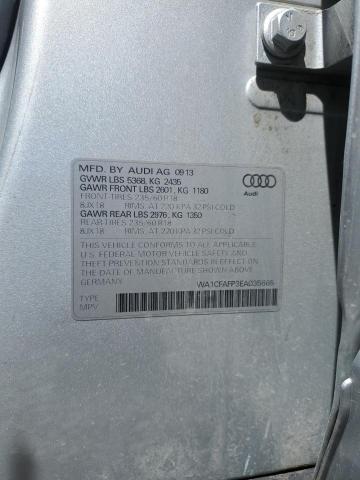 WA1CFAFP3EA035665 Audi Q5 PREMIUM