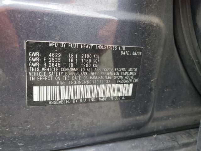 4S3BNEN60H3012132 Subaru Legacy 3.6r Limited