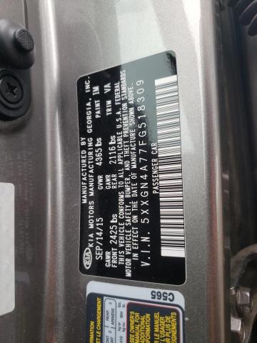 5XXGN4A77FG518309 KIA OPTIMA EX