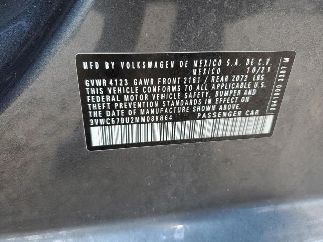 3VWC57BU2MM088864 Volkswagen JETTA S