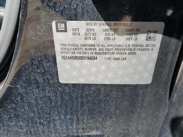 1G6AH5R38E0194004 Cadillac ATS LUXURY