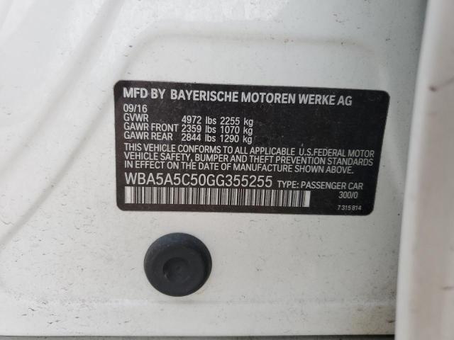 WBA5A5C50GG355255 BMW 528 I