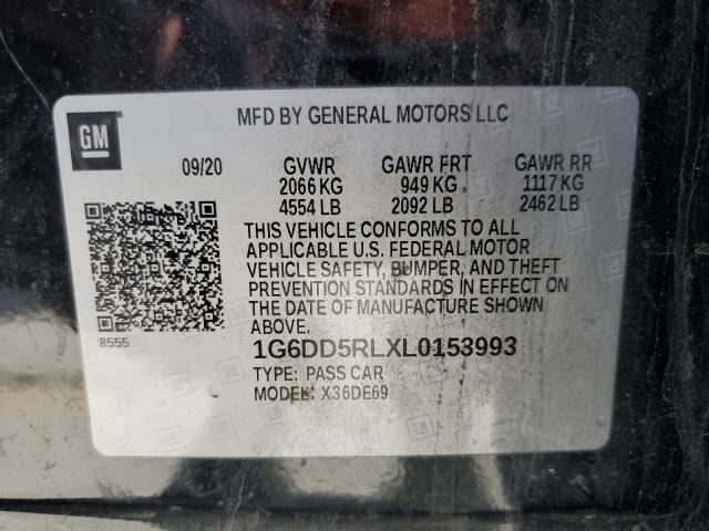1G6DD5RLXL0153993 Cadillac CT4-V