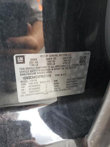 1GNSCAKC9FR627059 Chevrolet Tahoe C1500  Ls